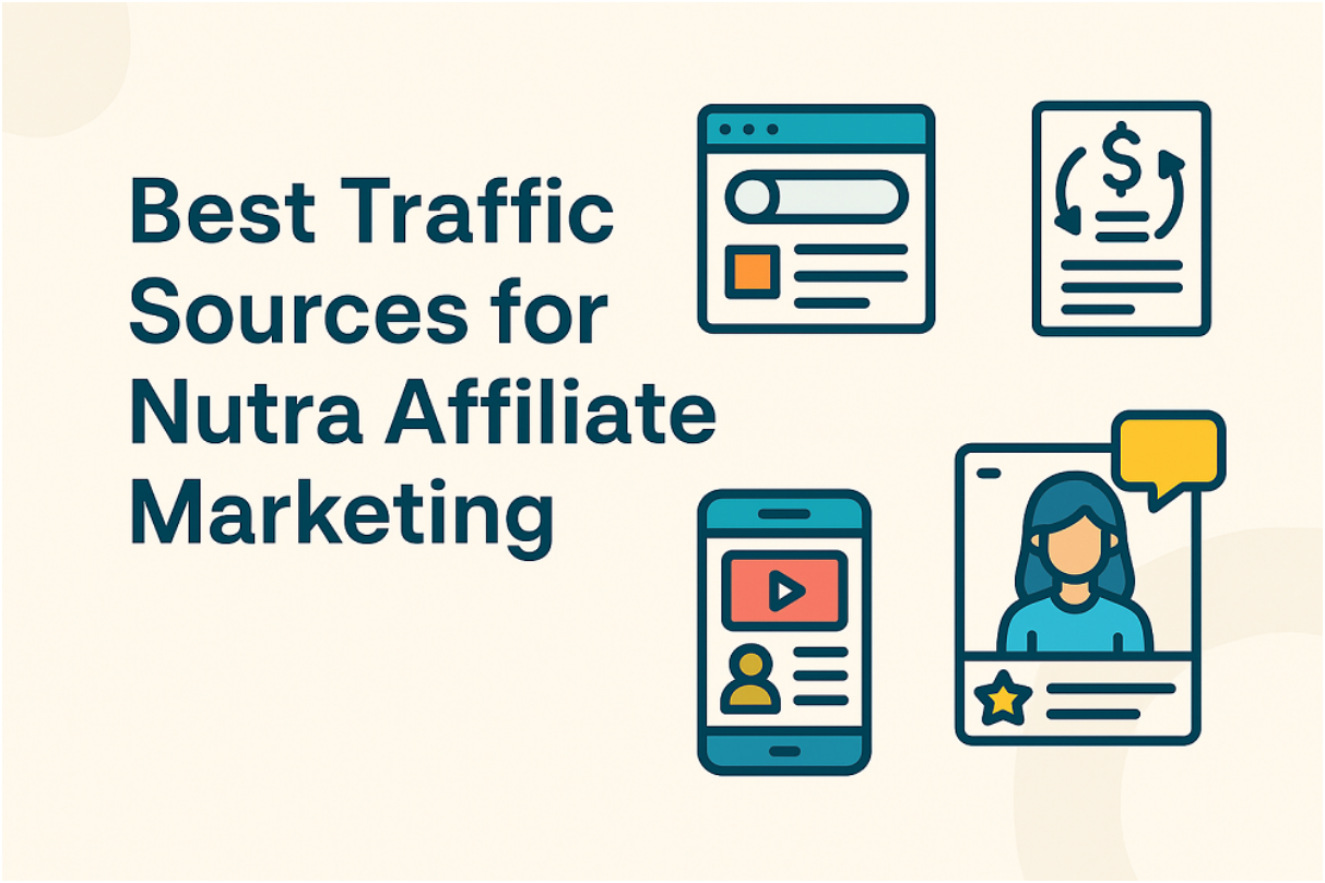 Nguồn lưu lượng truy cập tốt nhất cho Nutra Affiliate Marketing