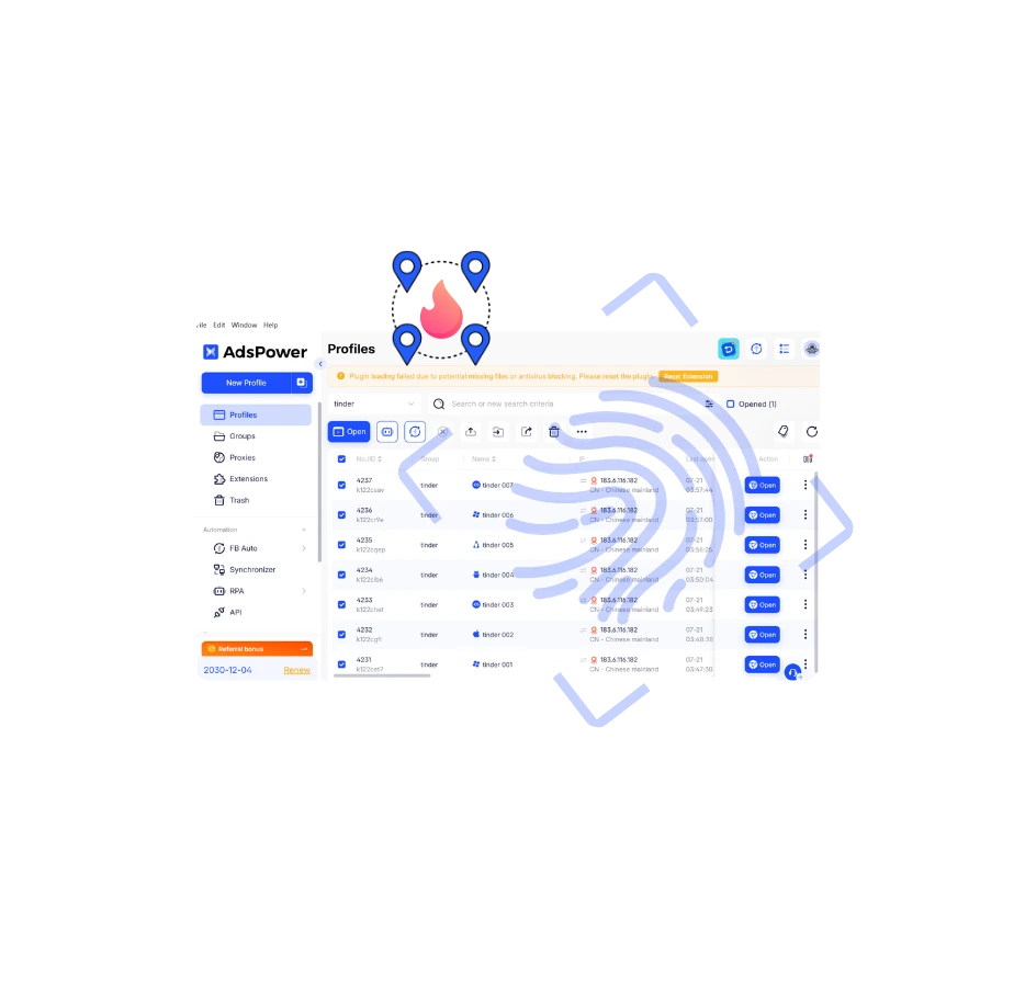 Gerencie Várias Contas do Tinder Gerencie Várias Contas do Tinder