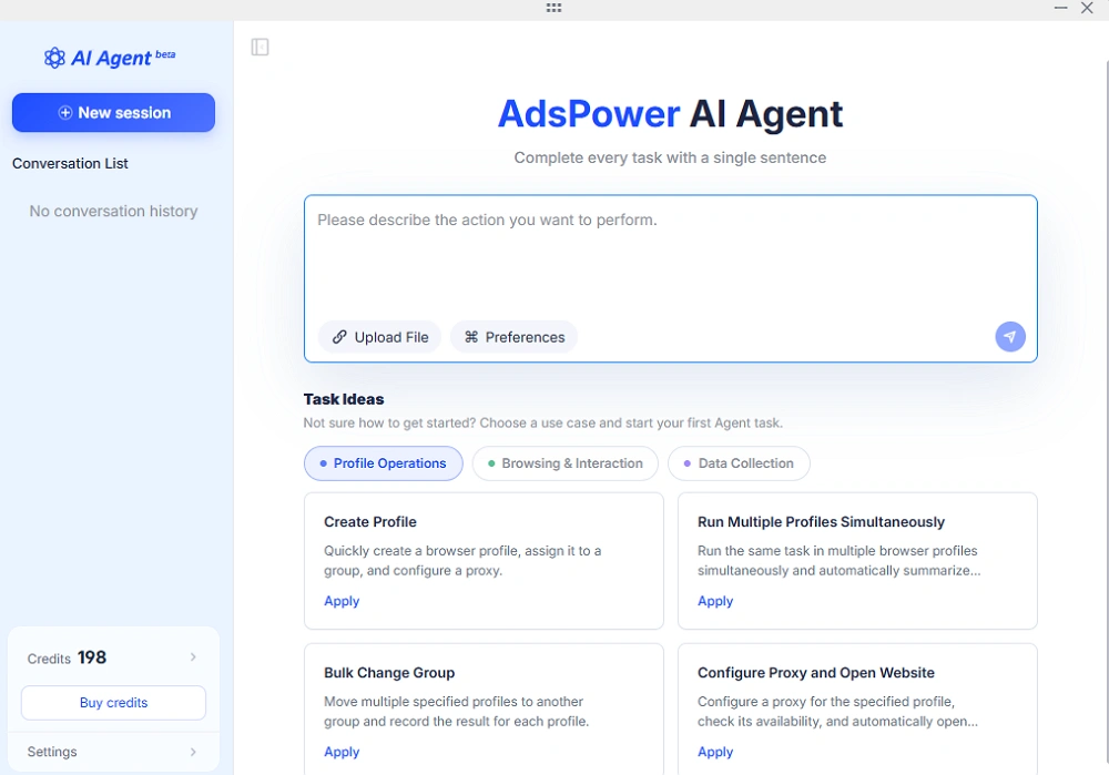 Try AI Agent