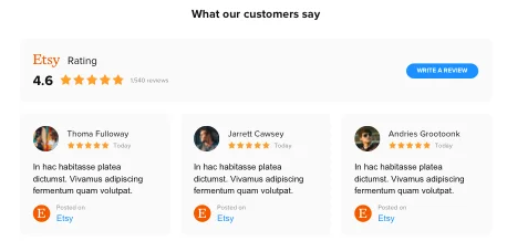 Review Listings & Content