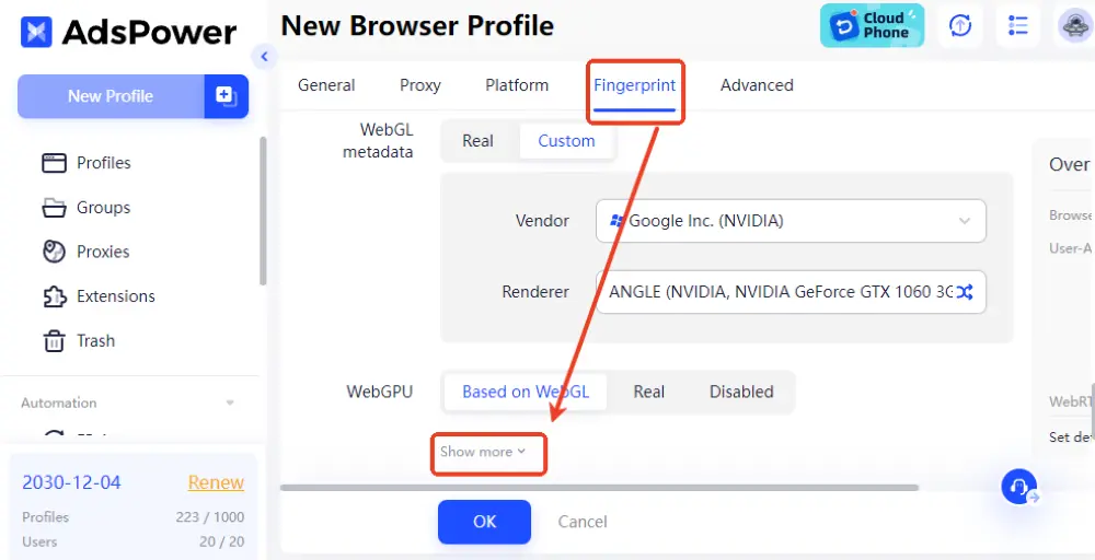 enable the 'Disable TLS Features' option.