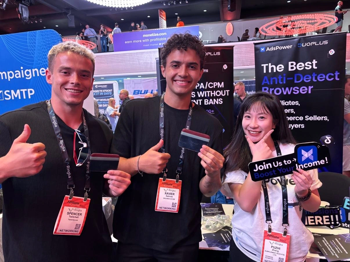 AdsPower at affiliate summit east 2025