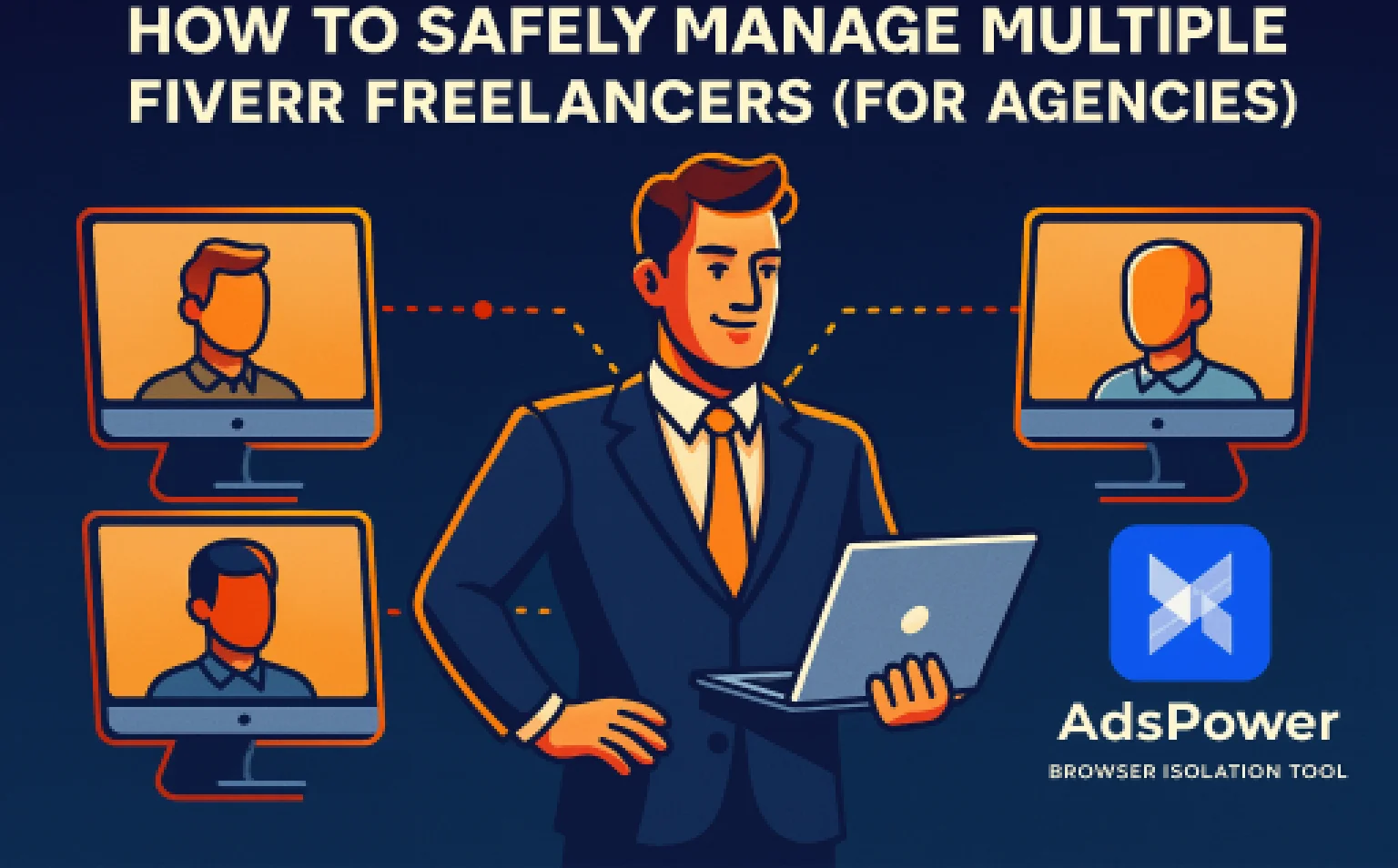 Como Gerenciar Múltiplos Freelancers do Fiverr com Segurança