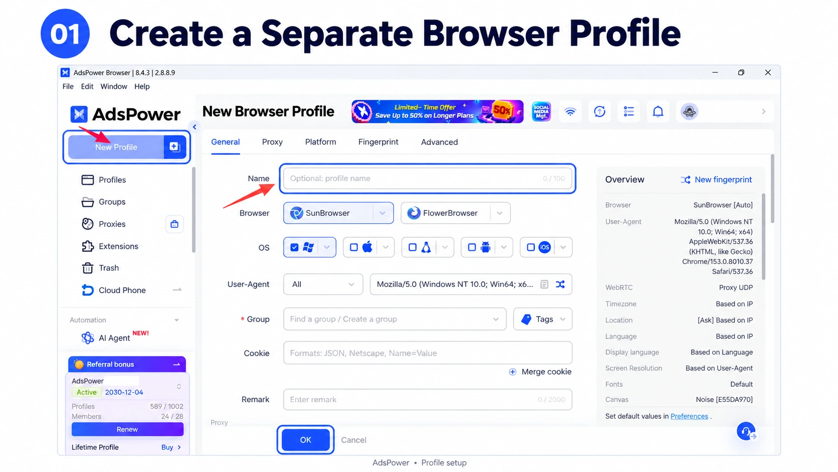 create-separate-adspower-browser-profile