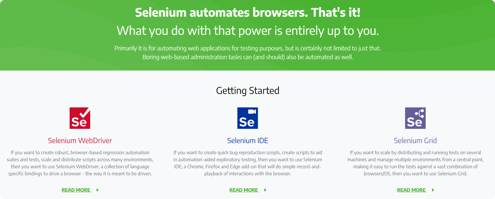 selenium浏览器自动化工具