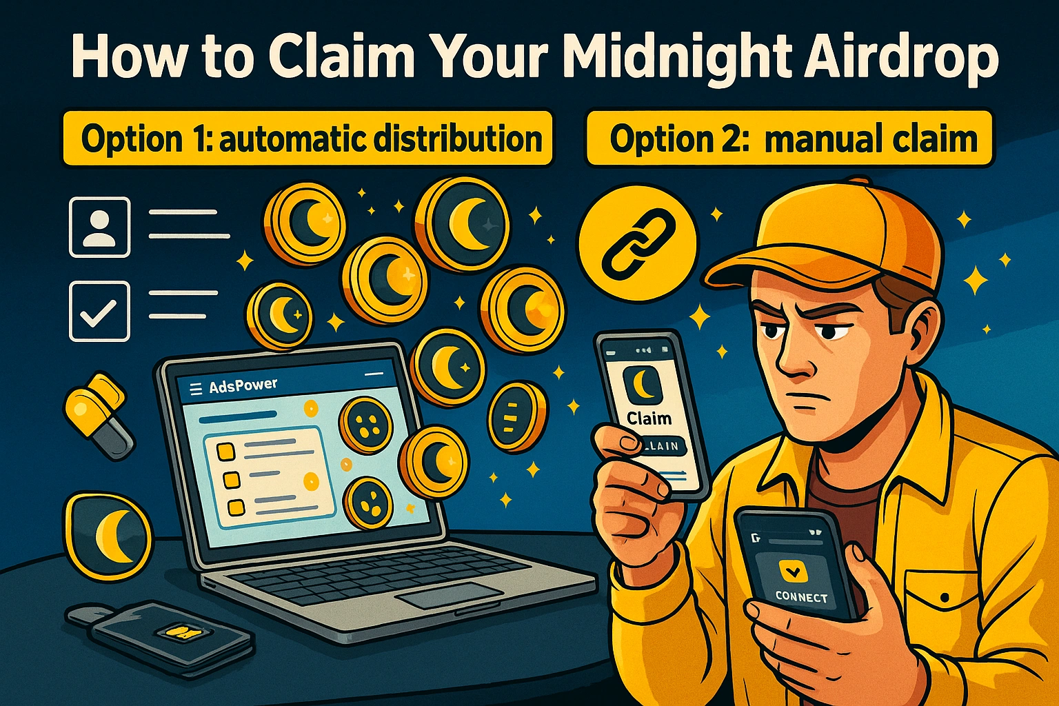 How to Claim Your Midnight Airdrop