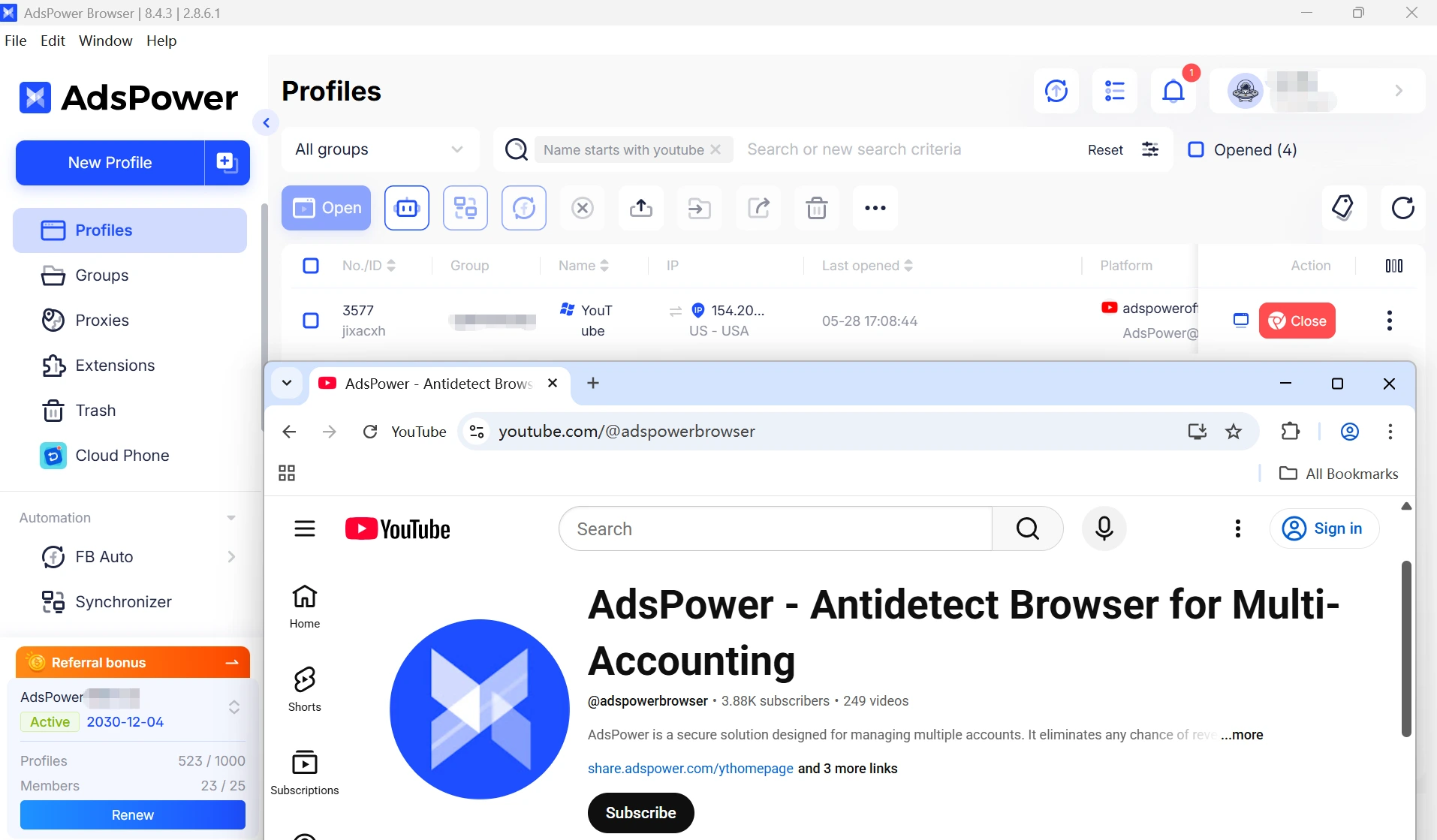 watch-youtube-unblocked-safely-via-adspower
