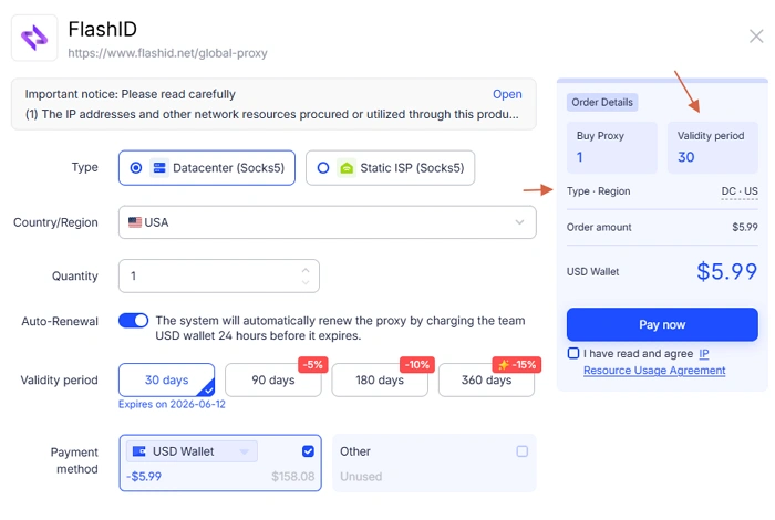 Comprar Proxy