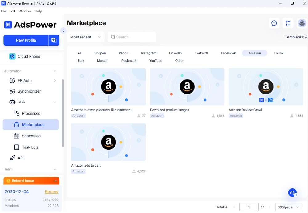 RPA Templates