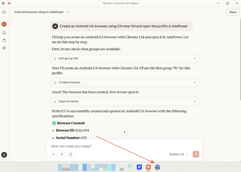  Create a Browser Profile