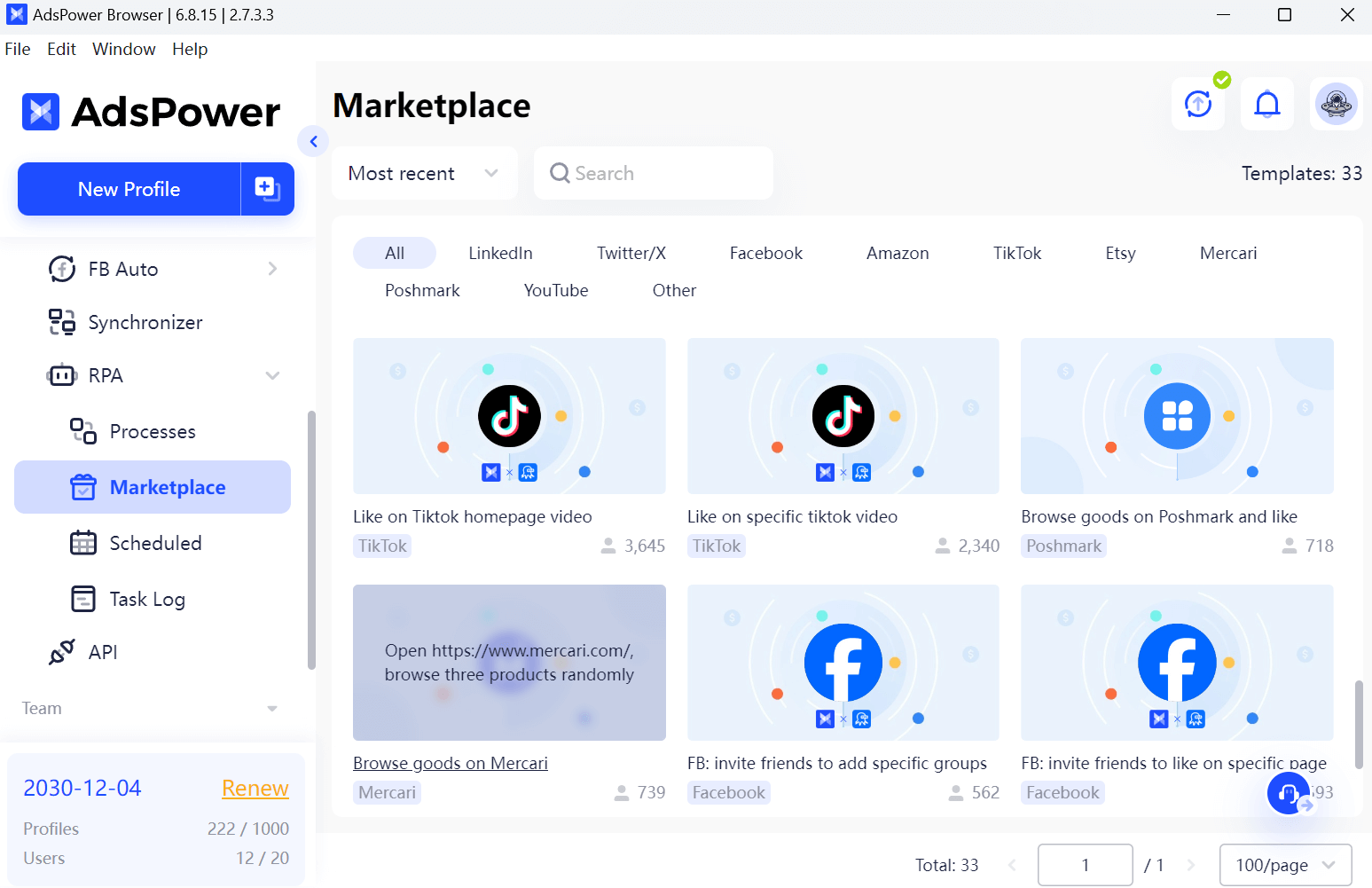 marketplace