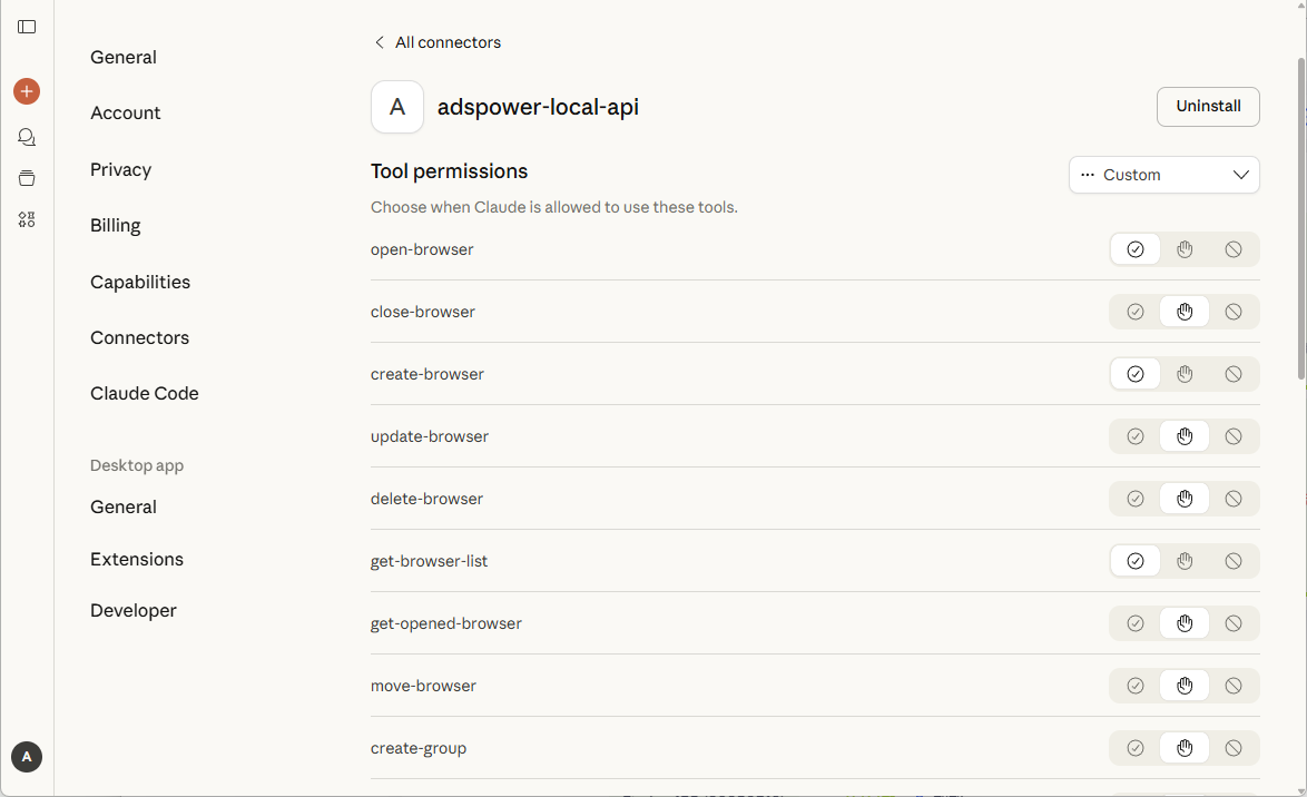 AdsPower 支持 MCP 协议：让 AI 直接调用你的浏览器环境！