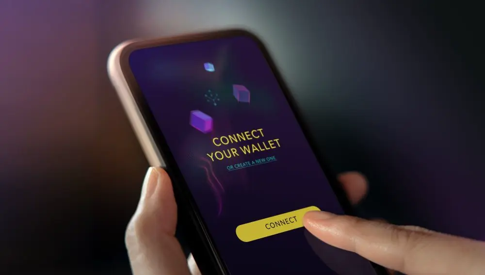 Image showing connect your wallet on a screen