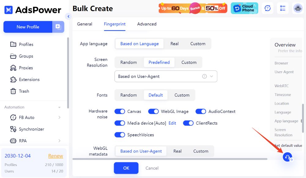 Quick Support for Your Bulk Creation Process