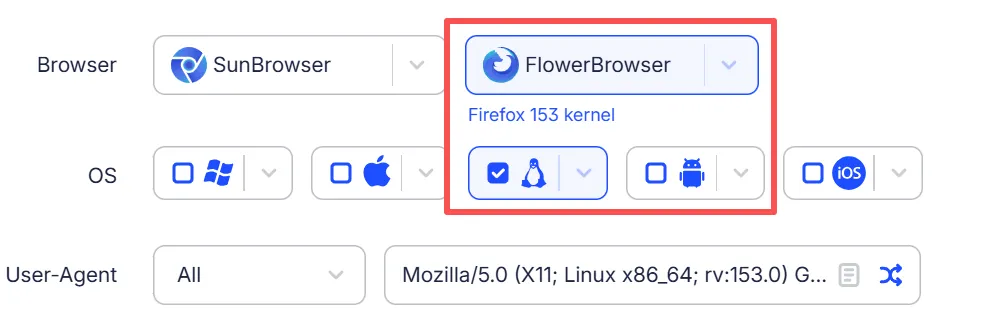 Hỗ trợ Firefox 153 và Linux