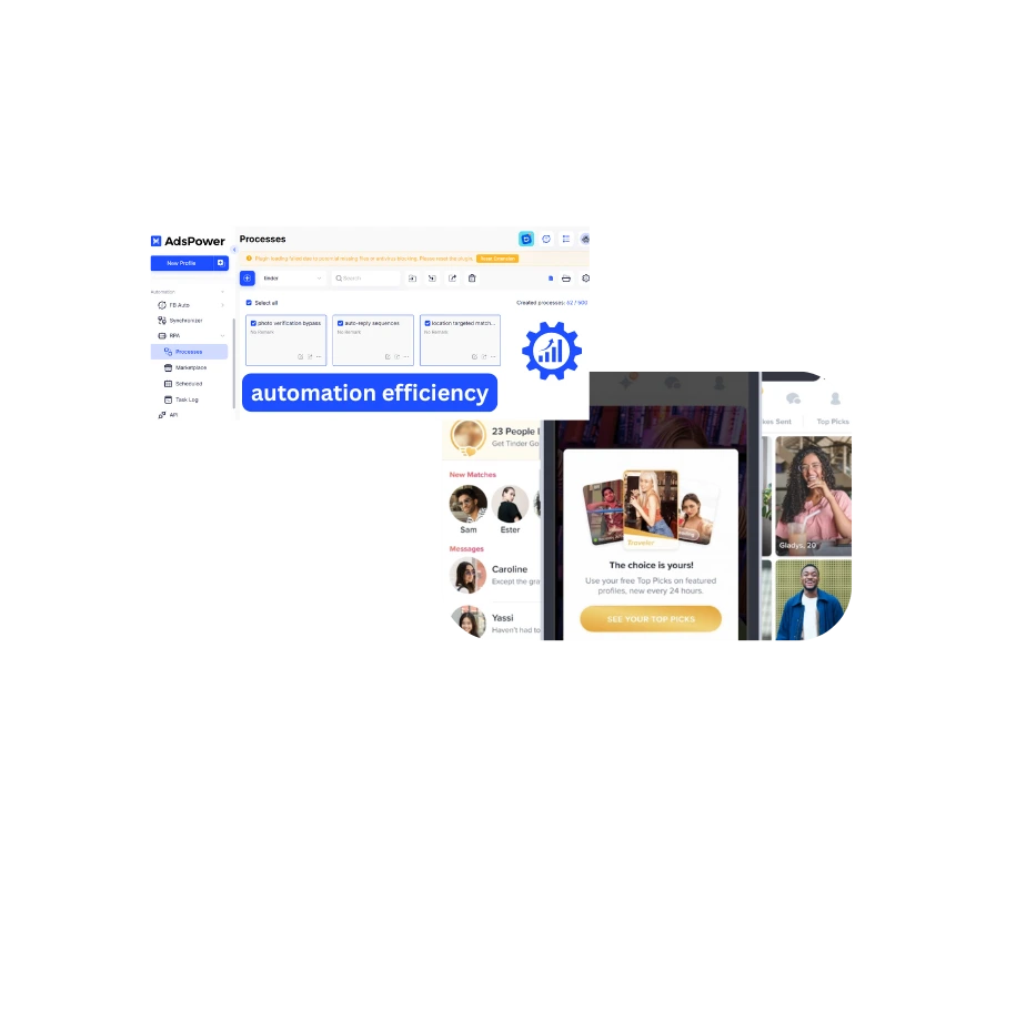 Aumento de 3X na Taxa de Matches Aumento de 3X na Taxa de Matches