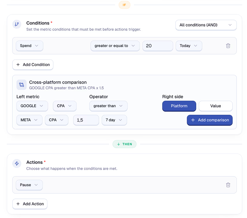  Connect Supported Accounts to Wevion