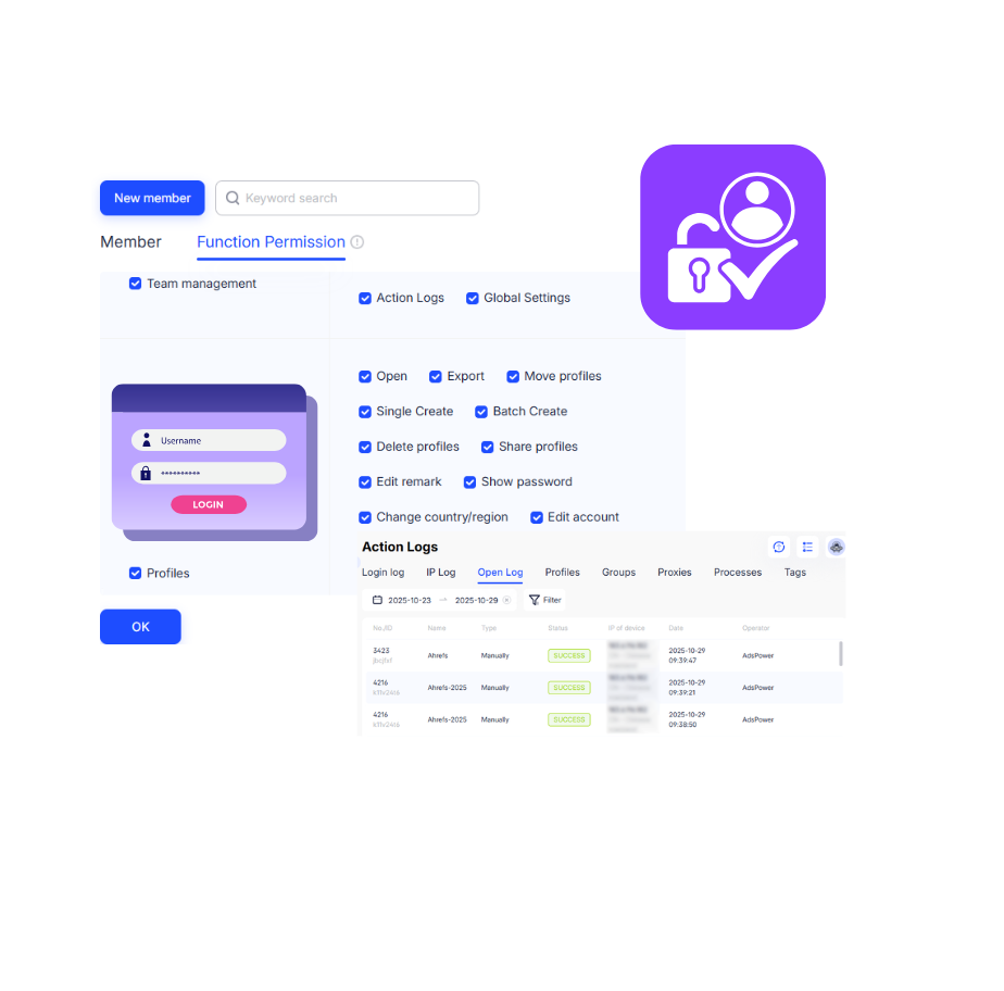 Flexible Account Sharing