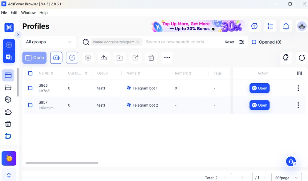 Manage Multiple Telegram Accounts