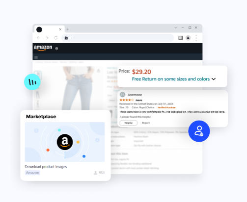 Парсить отзывы с Amazon