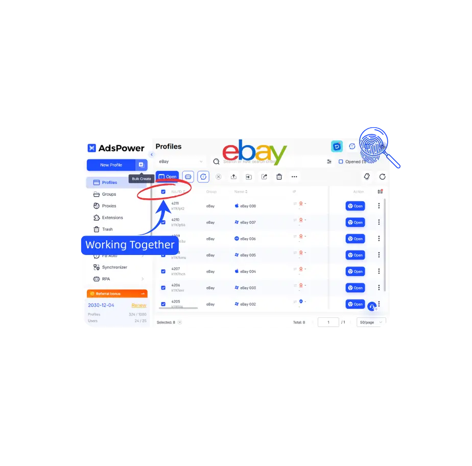 Vận hành nhiều cửa hàng eBay mà không bị khóa