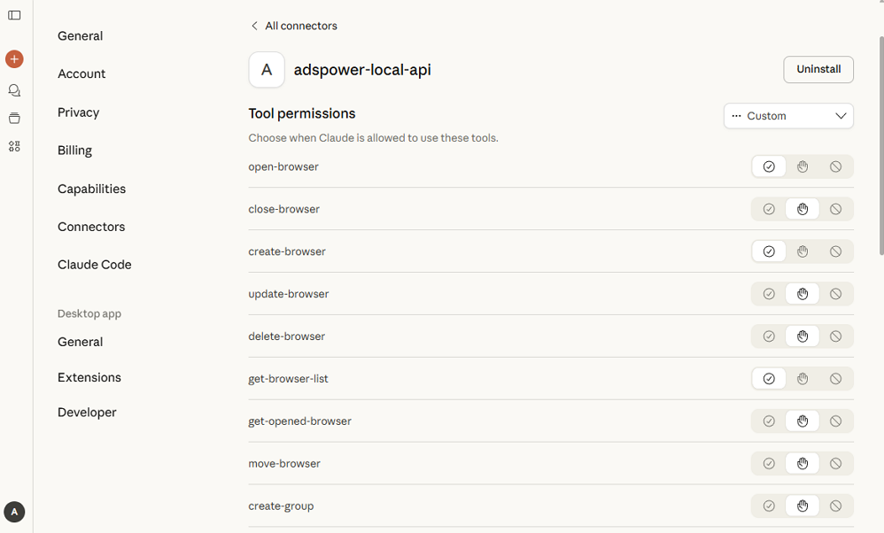 Check All AdsPower Tools