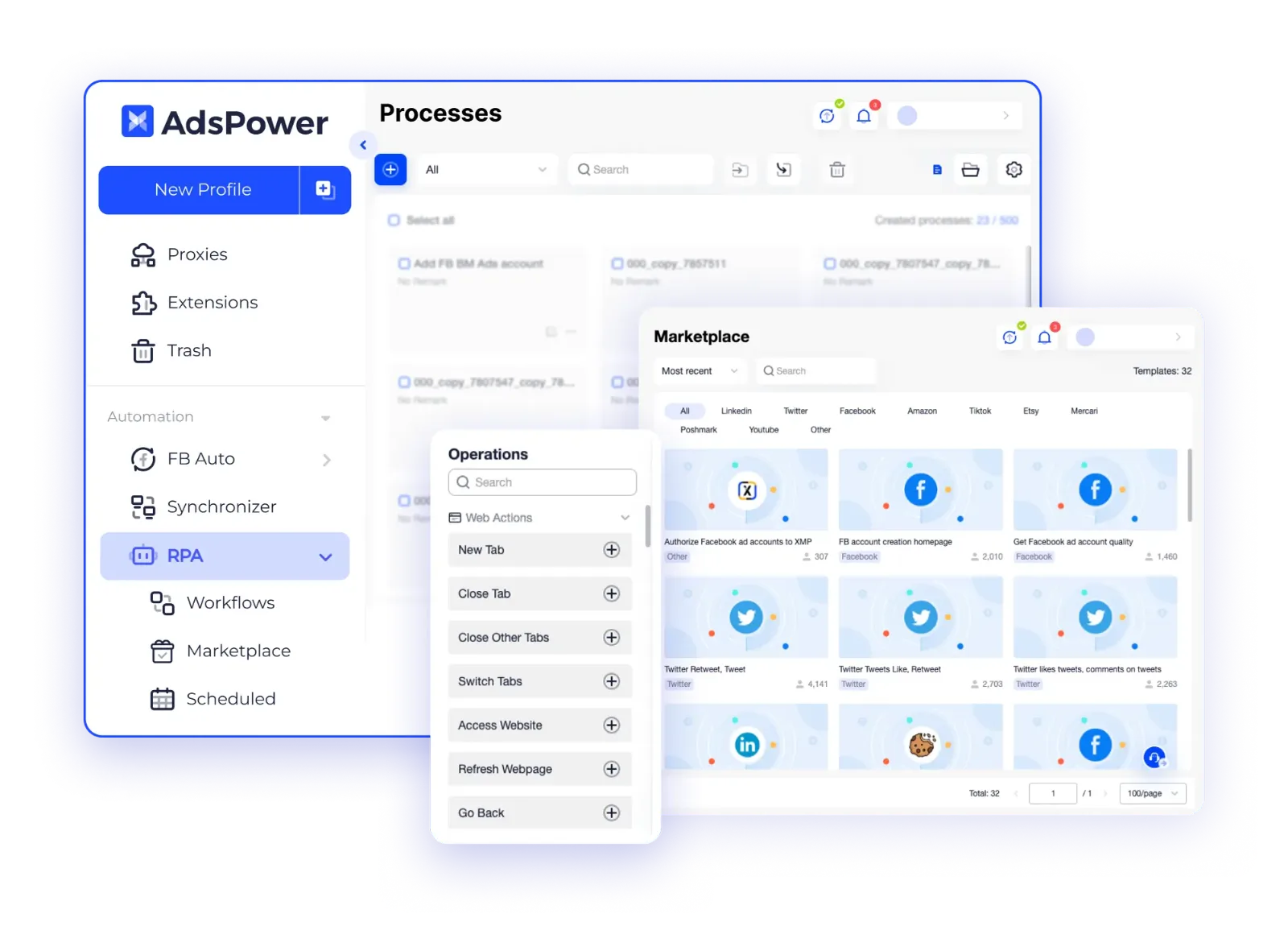AdsPower RPA Automation