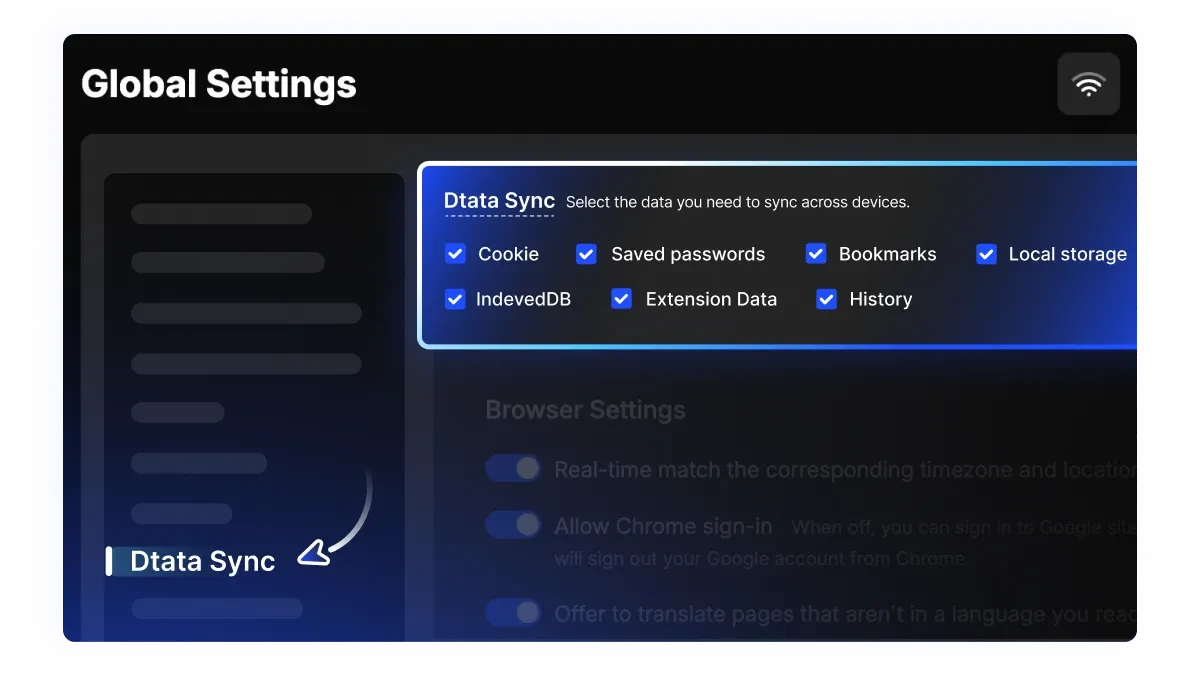 AdsPowerによるCookie・パスワード・ブックマーク・ローカルストレージの端末間同期